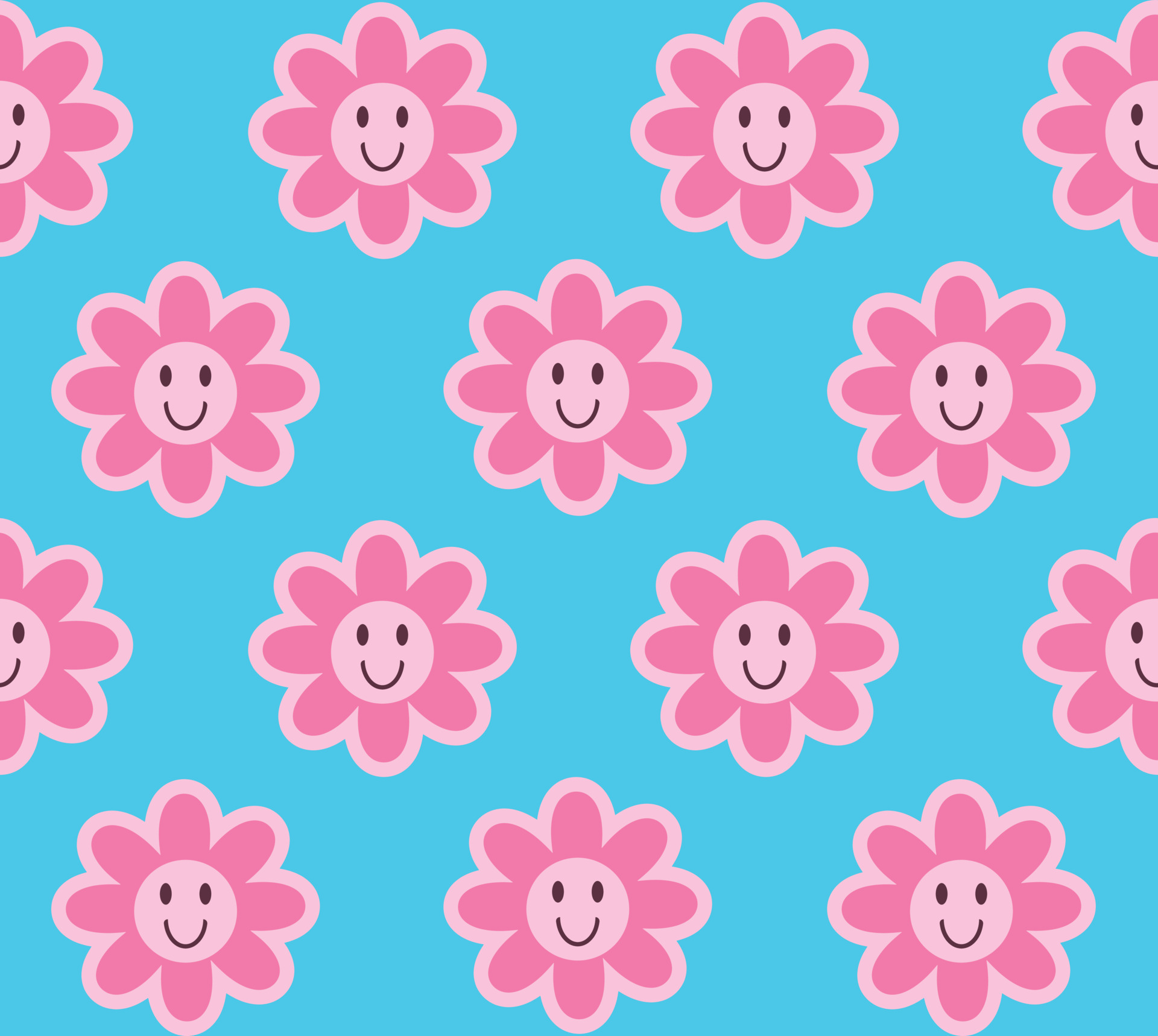 Download Indie Kid Aesthetic Smiling Flower Wallpaper  Wallpaperscom