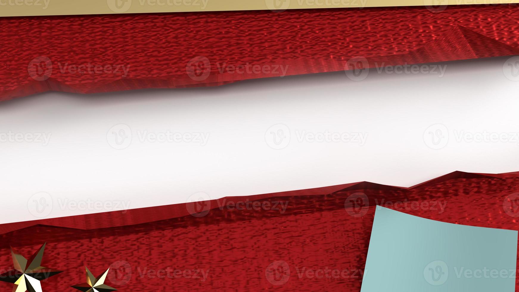 The 3d rendering  Ripped Gift wrap ripped  for background photo