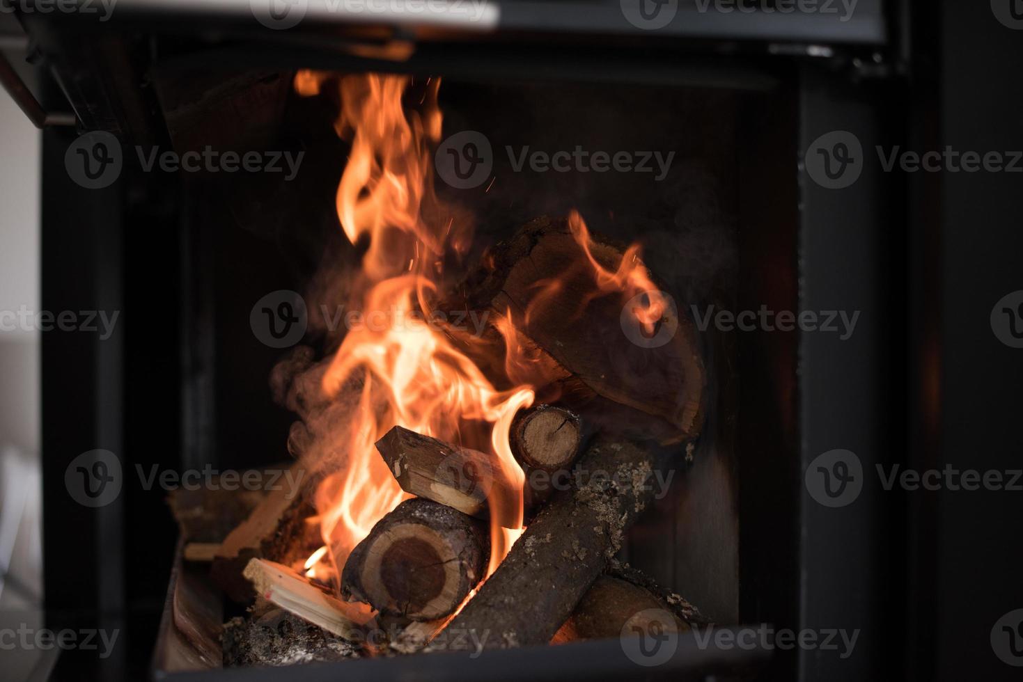 fireplace view closeup photo