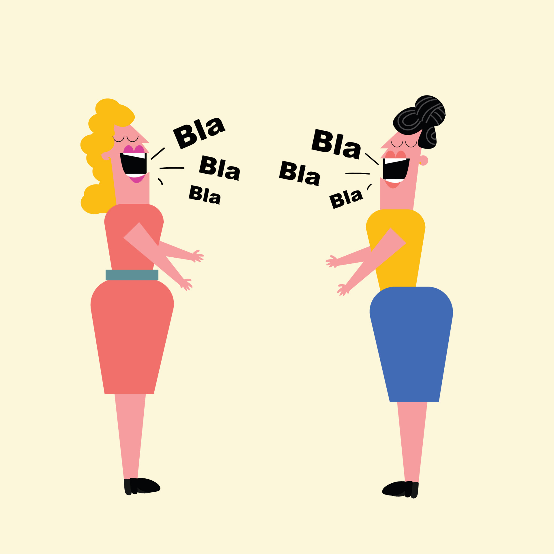 Funny Talking Ladies