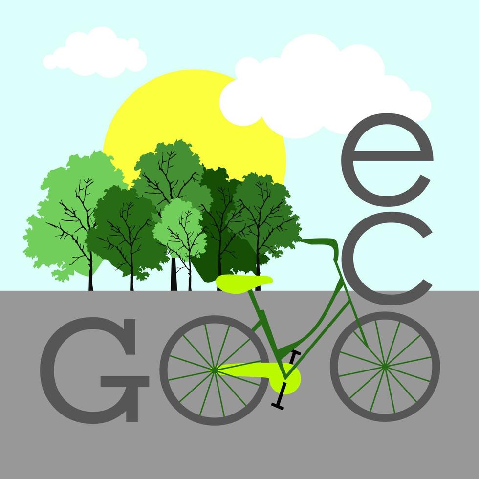 Diseño de plantilla del día mundial de la bicicleta del 3 de junio para banner, tarjetas de felicitación, logotipo, mnemotécnico, símbolo, icono, etiqueta, banner o ilustración vectorial de diseño de afiches vector