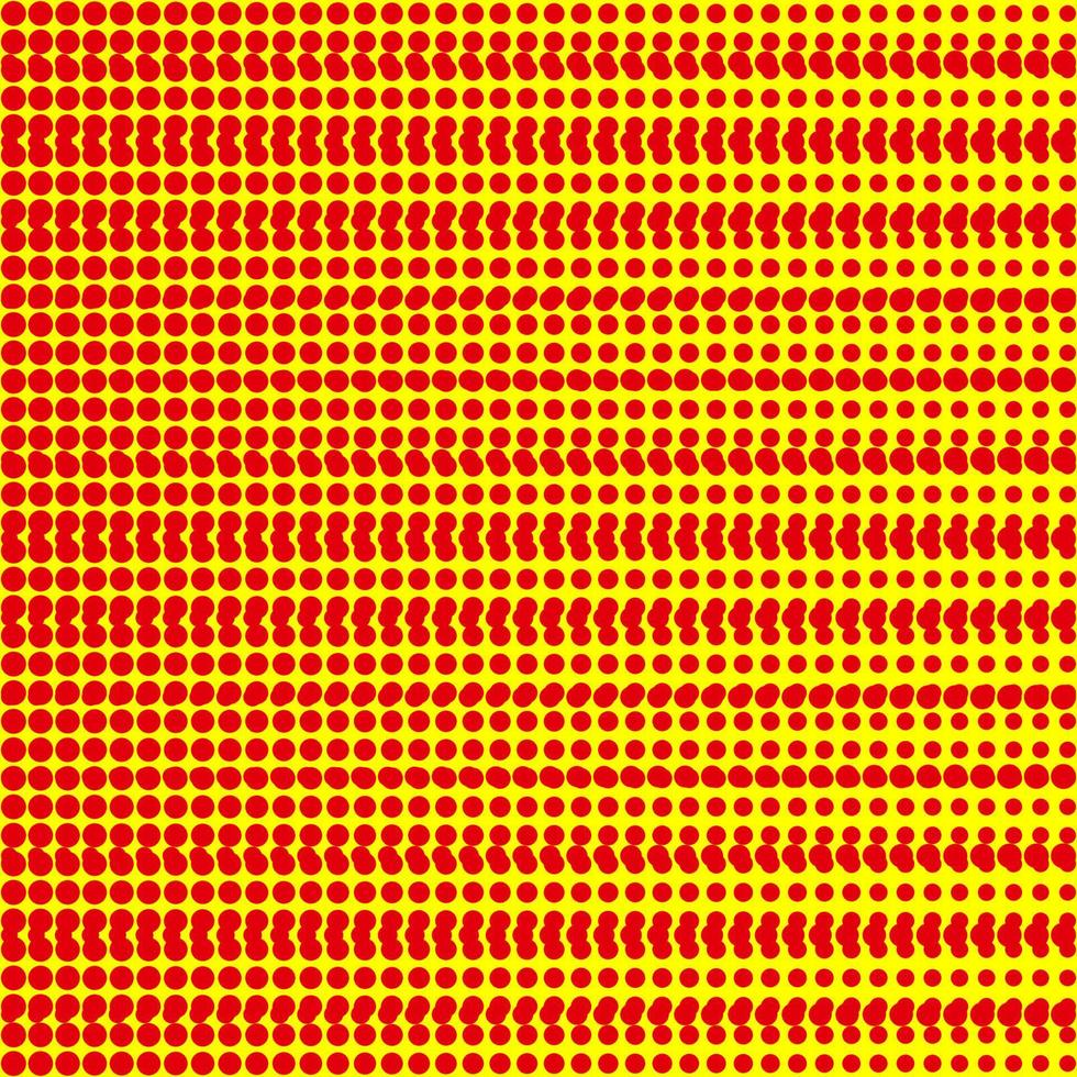 Dotted, Pop Art Background, Pop Art Pattern. Symbolic Background of Art of 1960s. Seamlessly Repeatable. vector