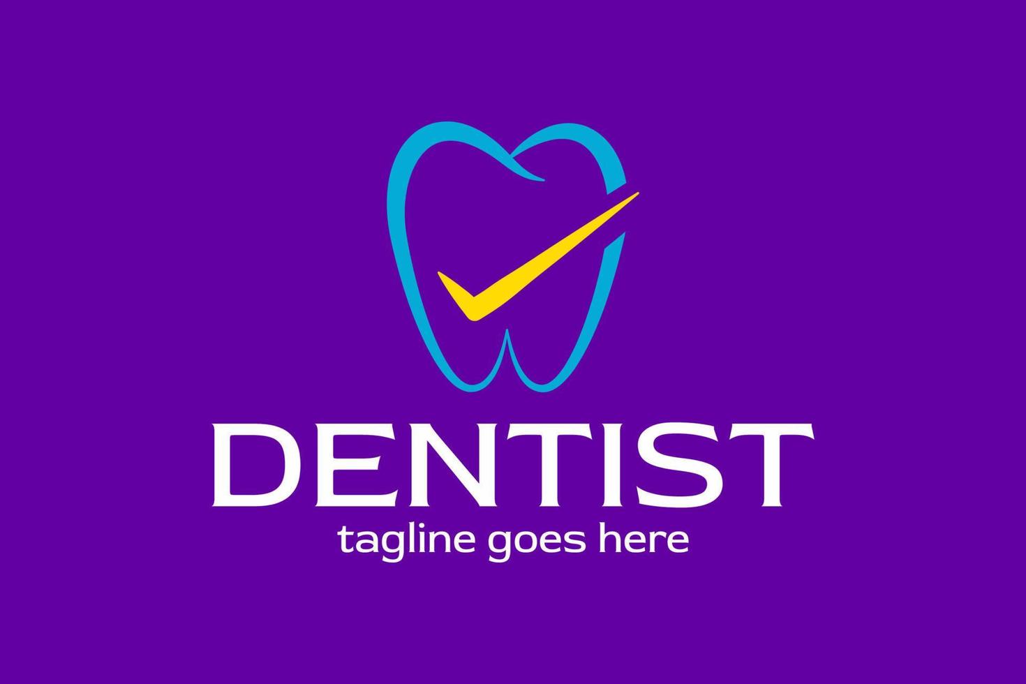 Dentist Logo Template suitable for business or product vector