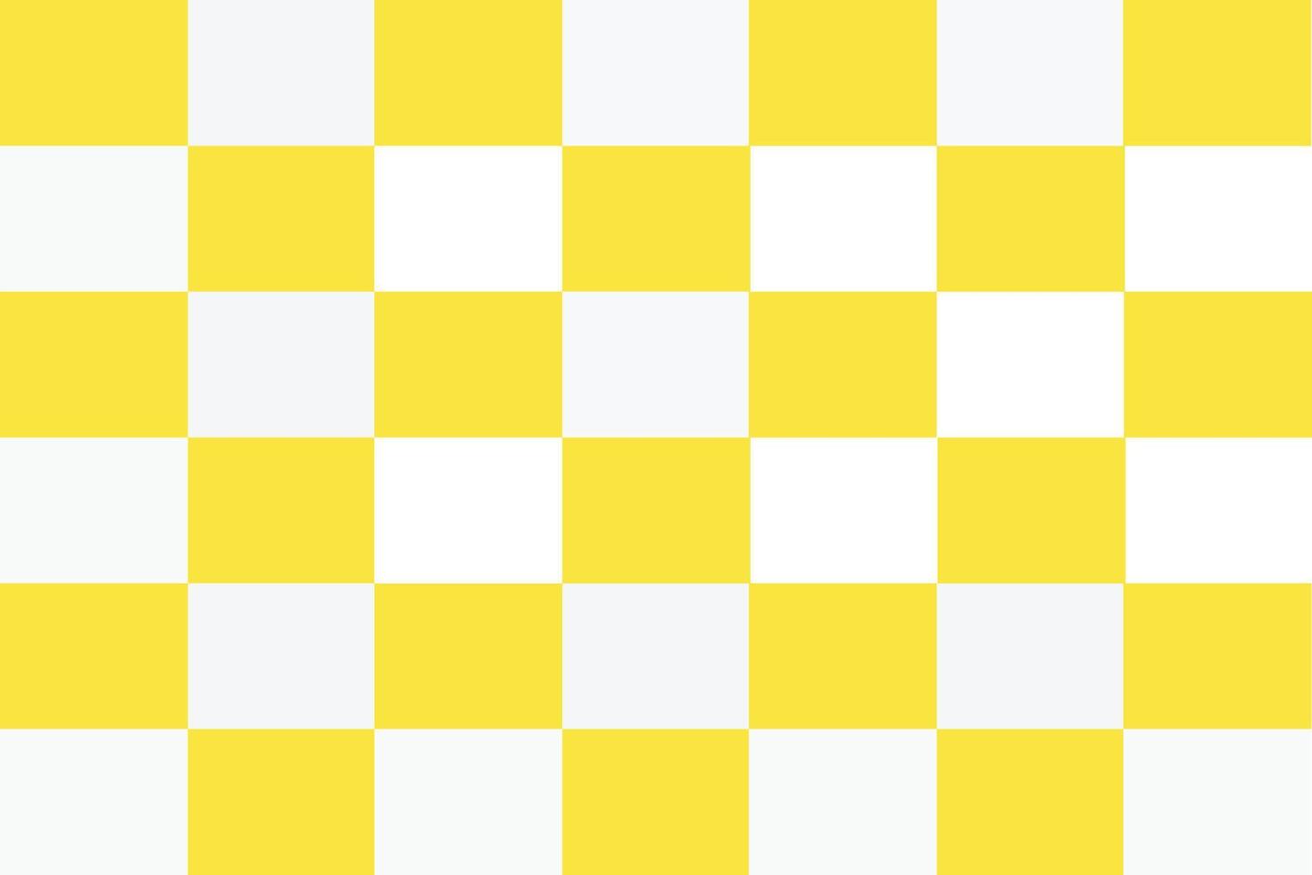 check pattern with yellow background alternately vector