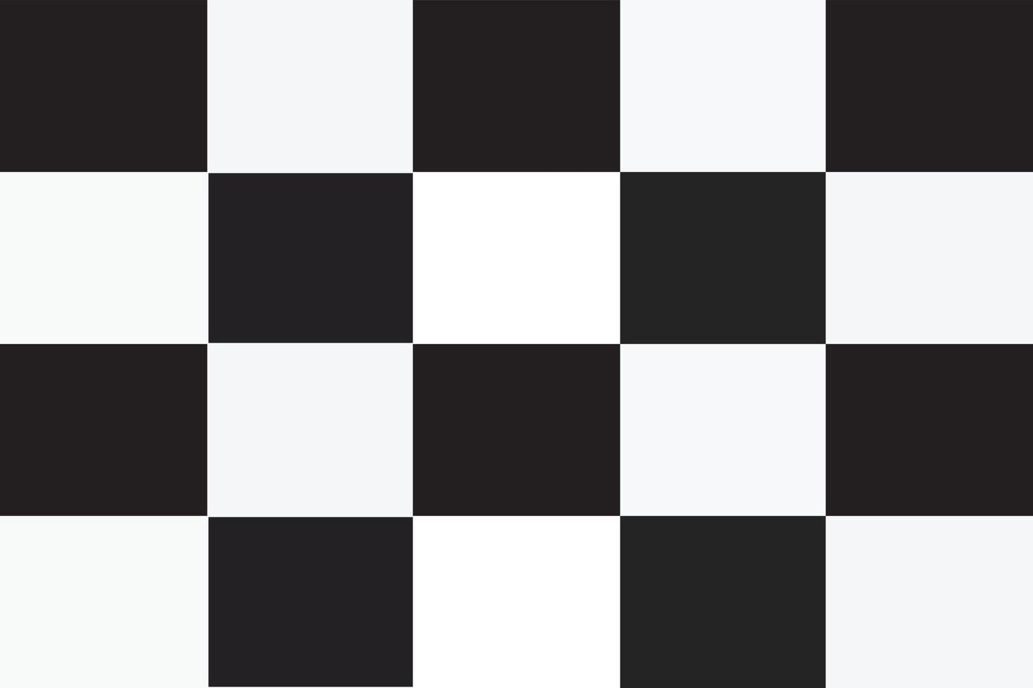 checkerboard pattern on black and white background vector