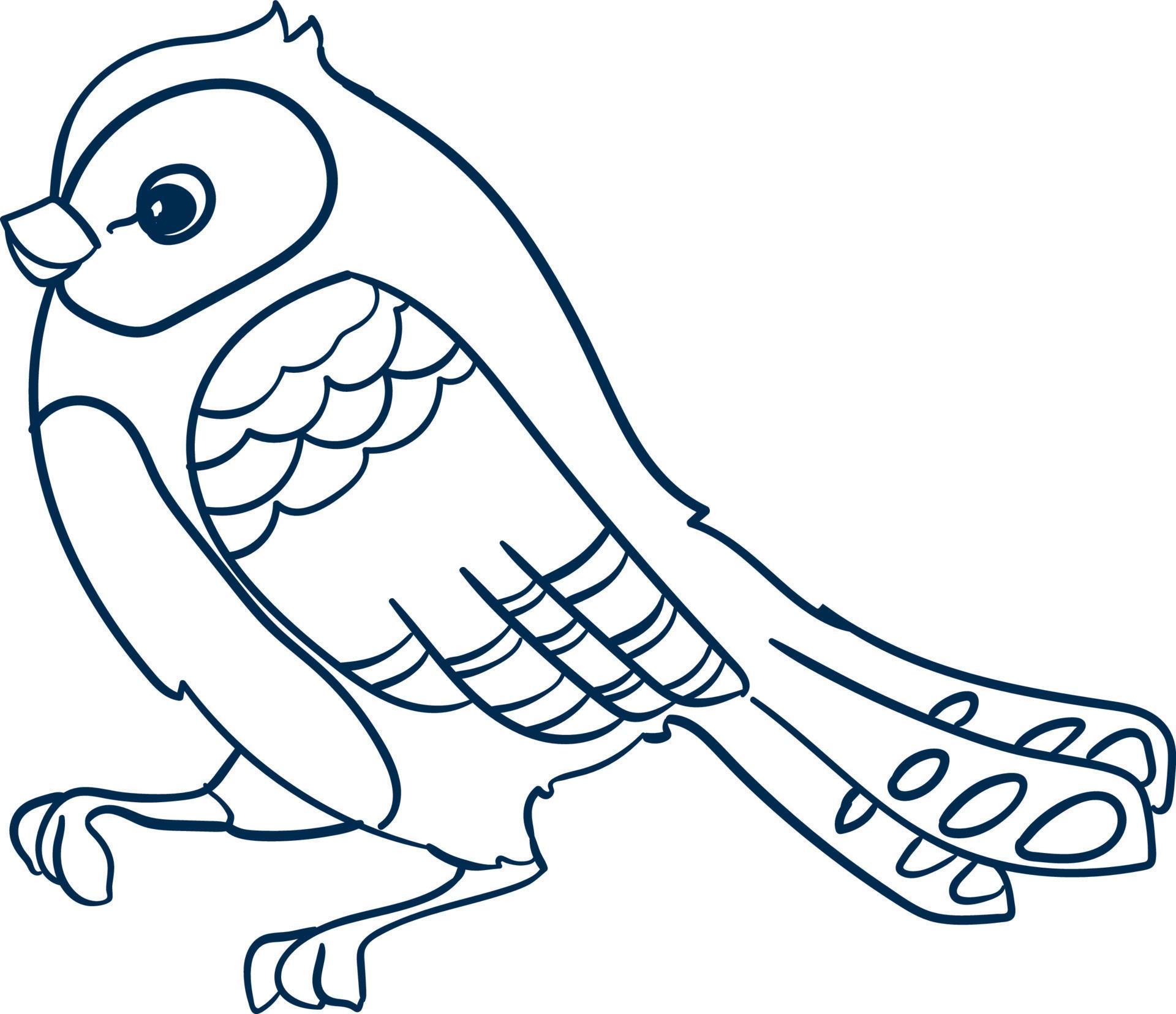 little-bird-in-cartoon-style-hand-drawing-sketch-doodle-monochrome