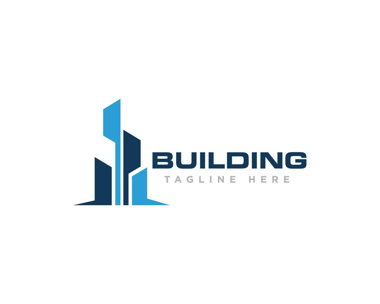 Building Construction Logo Design Vector