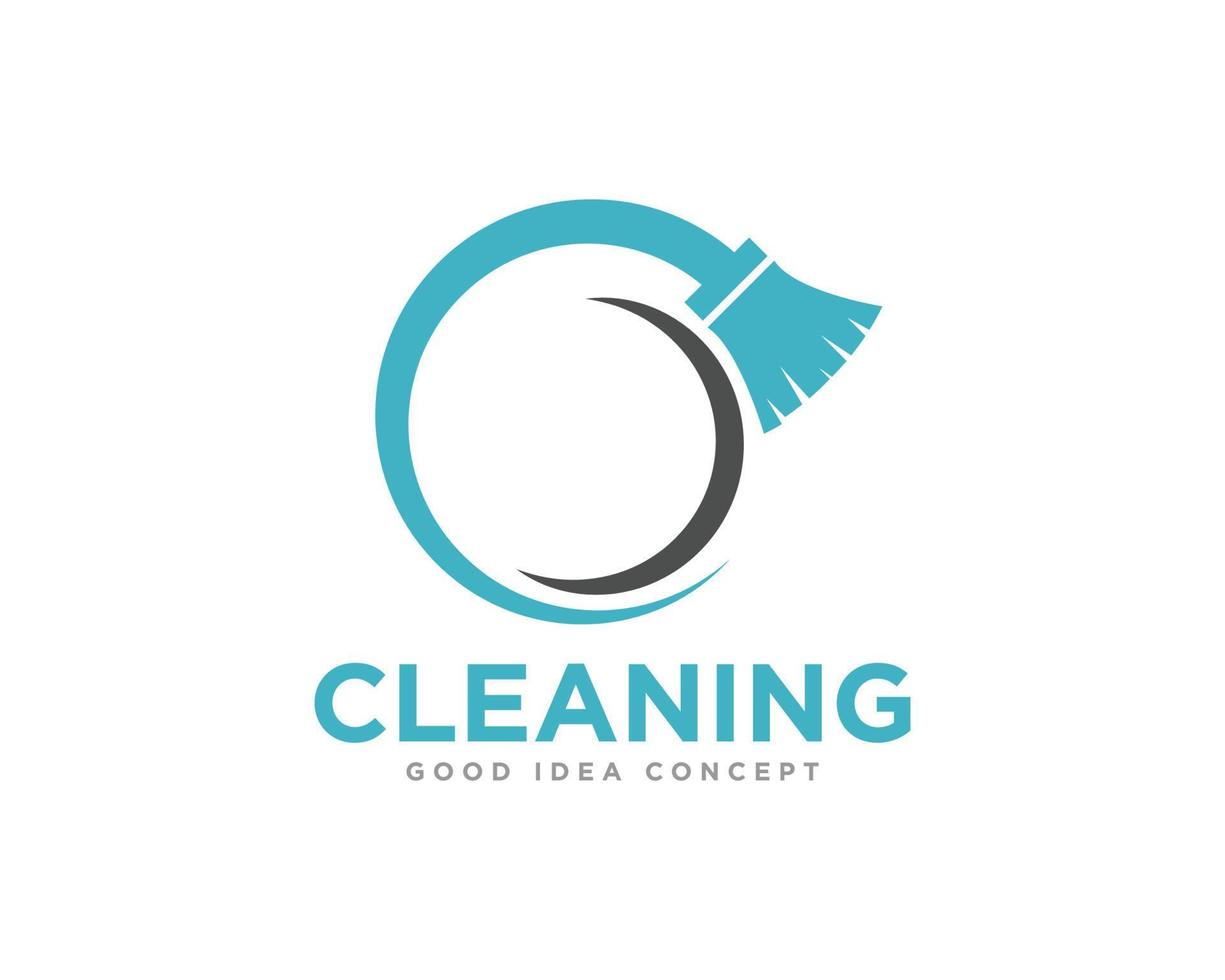 Cleaning Logo Icon Design Vector