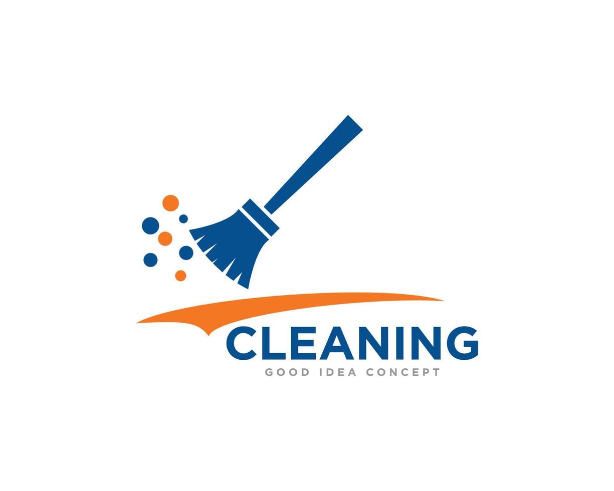 Cleaning Logo Icon Design Vector