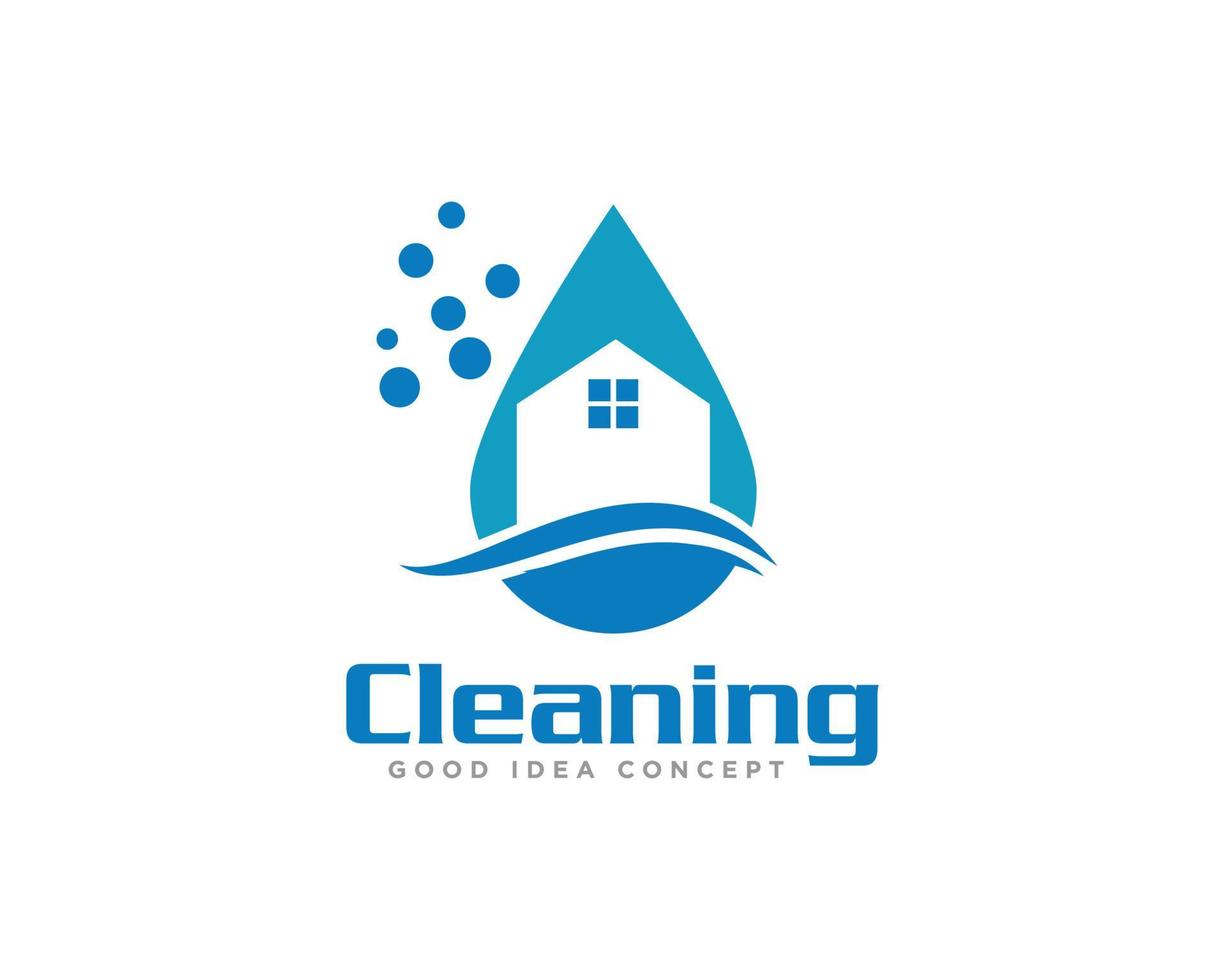 Cleaning Logo Icon Design Vector