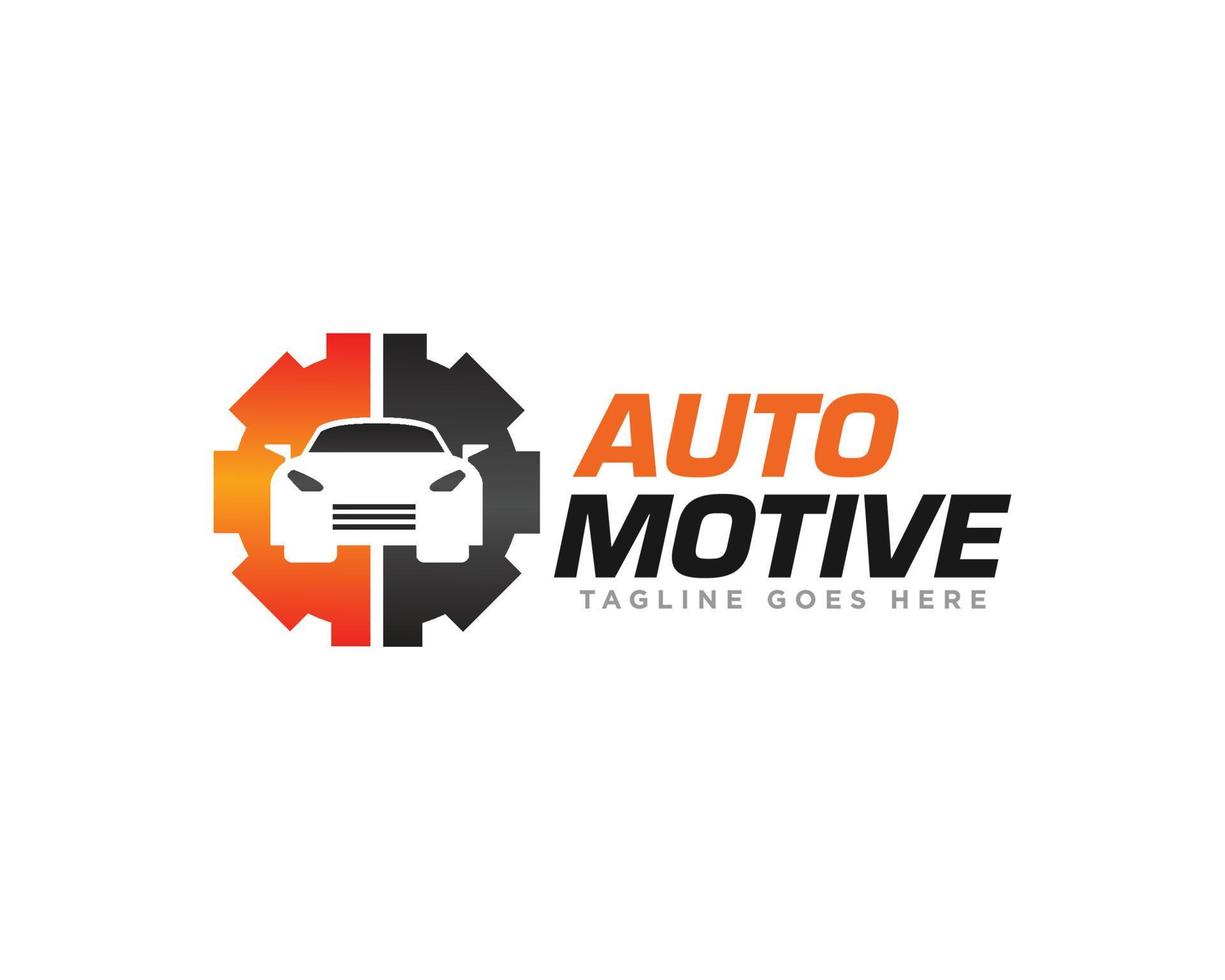 vector de diseño de logotipo de servicio de coche