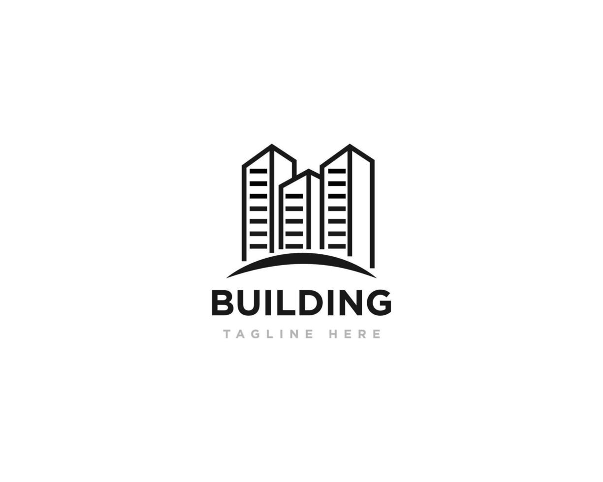 Building Construction Logo Design Vector