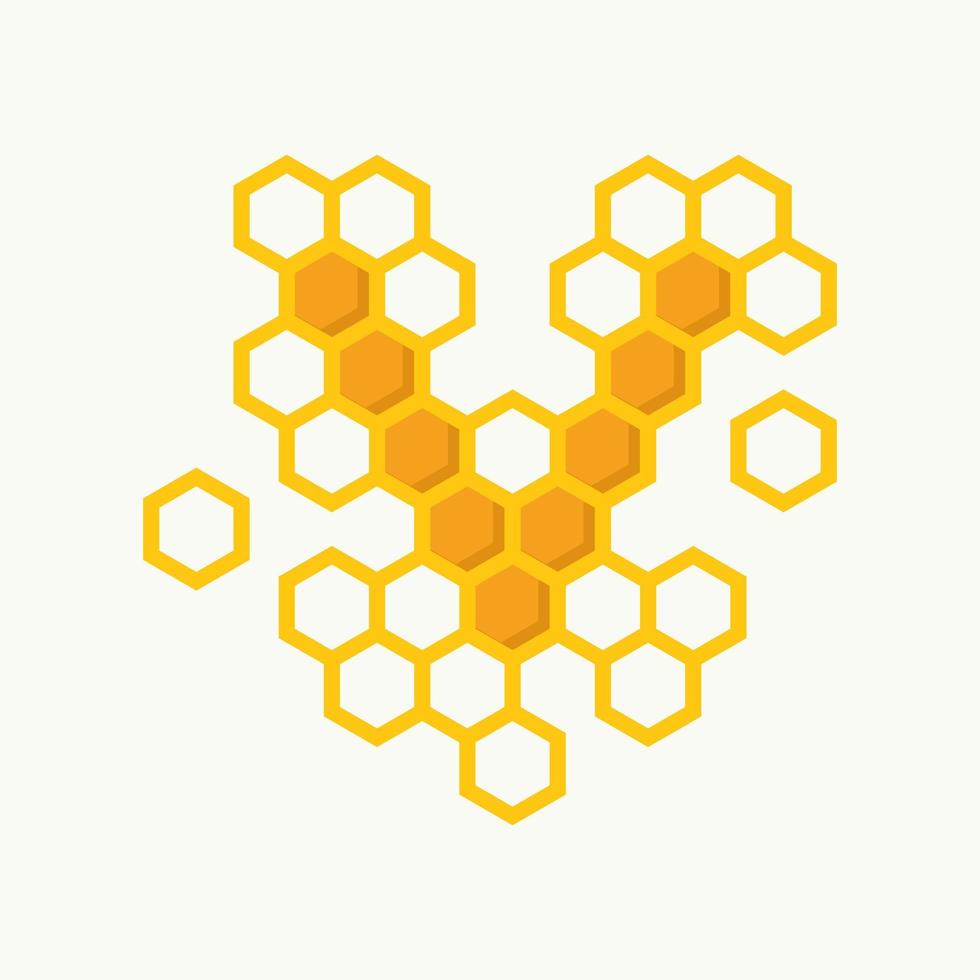 Initial V Hive Bee vector