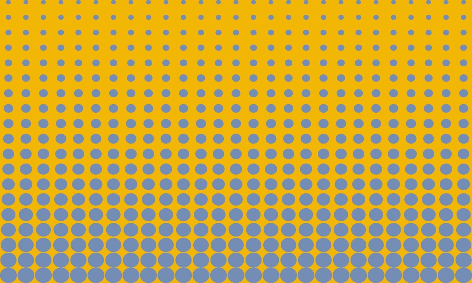 Abstract background modern hipster futuristic graphic. Yellow background with stripes. Blue and yellow colorful shrink circle vector