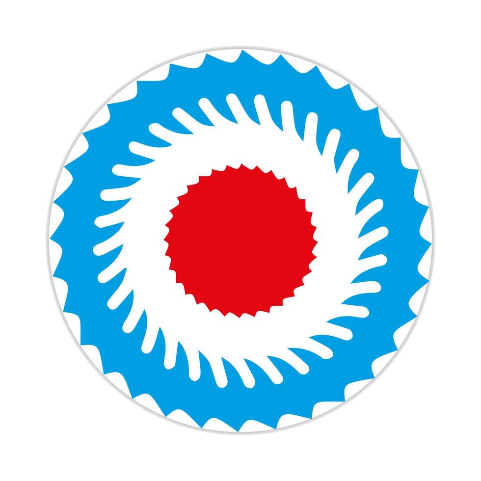 mandala design with abstract shape vector