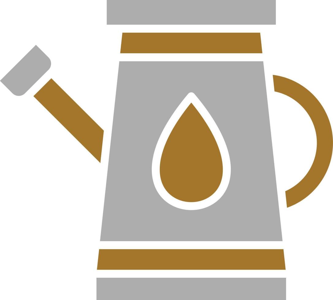Watering Can Icon Style vector
