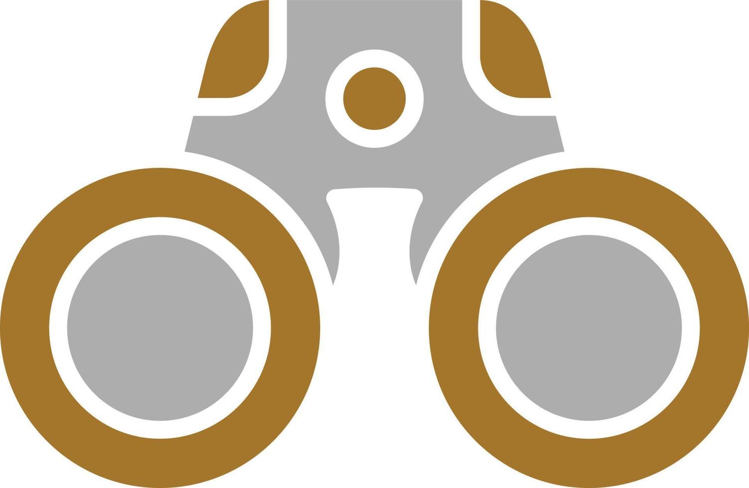 Binocular Icon Style vector