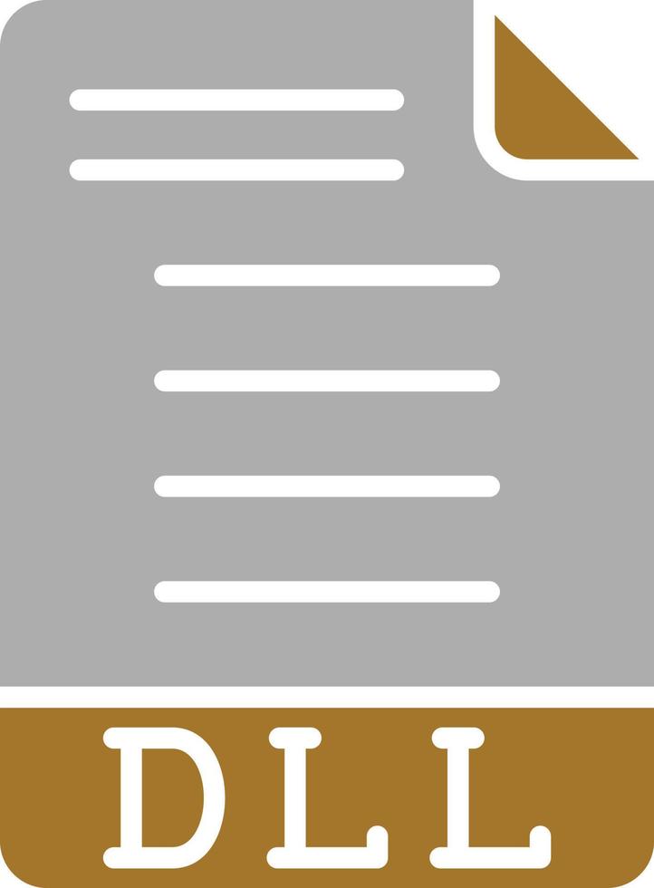 DLL Icon Style vector