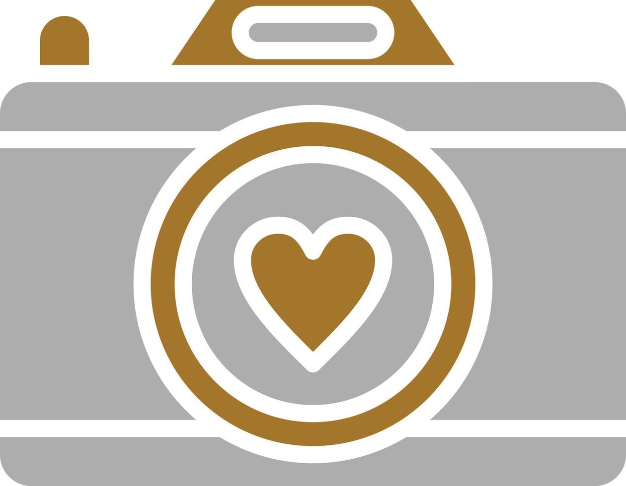 Wedding Camera Icon Style vector