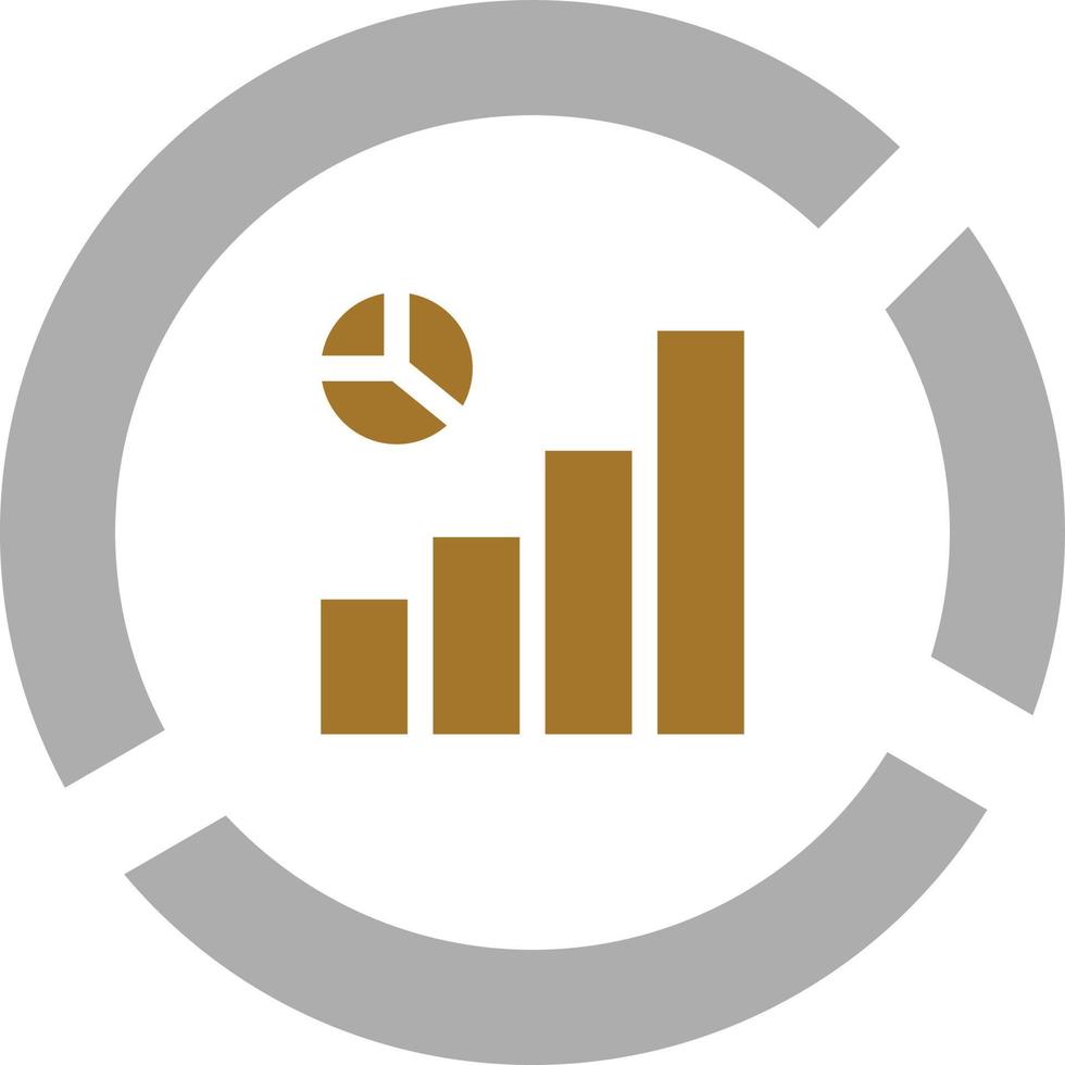 Data Segmentation Icon Style vector