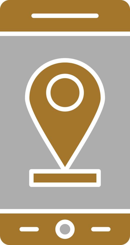 Gps Icon Style vector