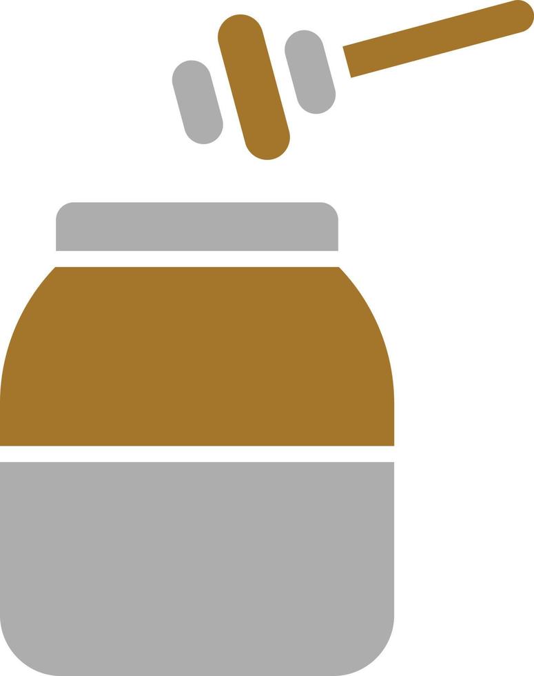 Honey Jar Icon Style vector