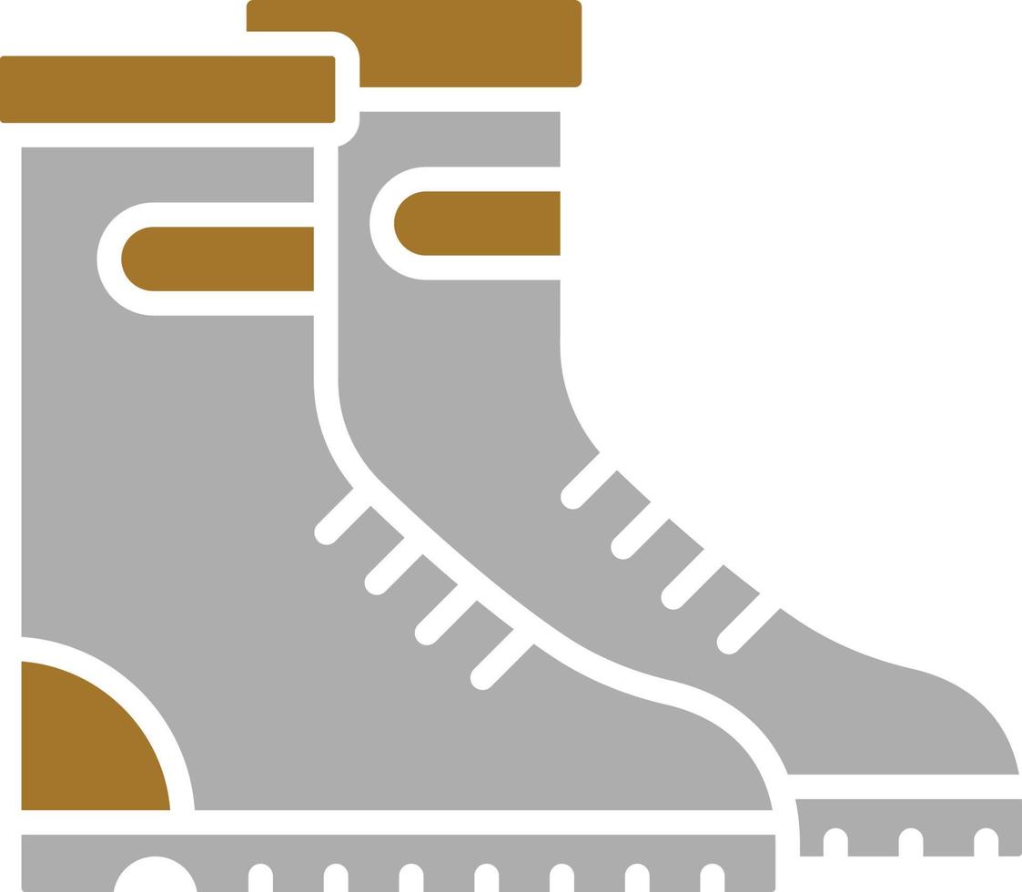 Farming Boots Icon Style vector