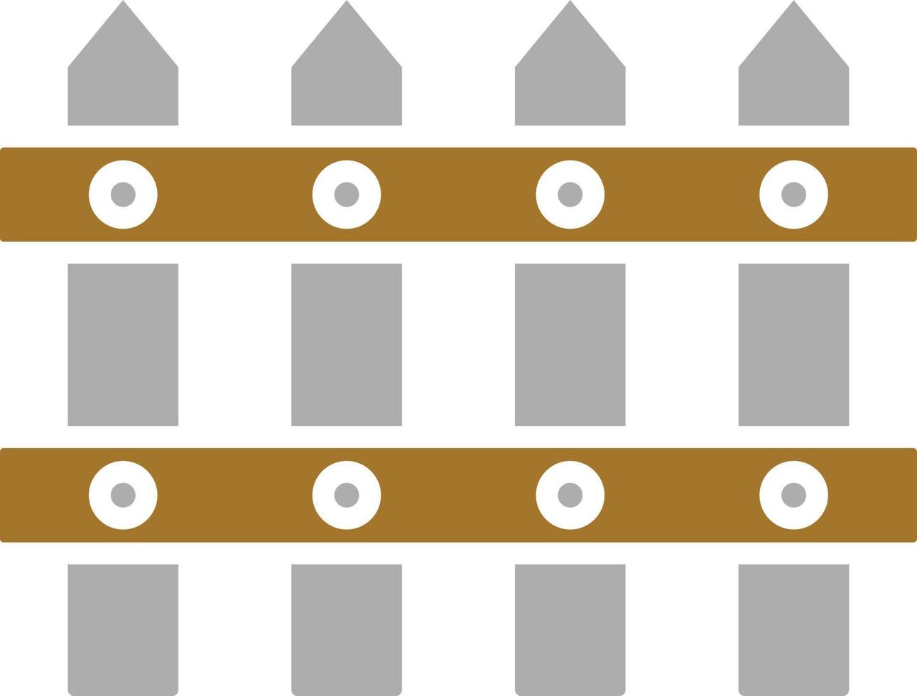 Fence Icon Style vector