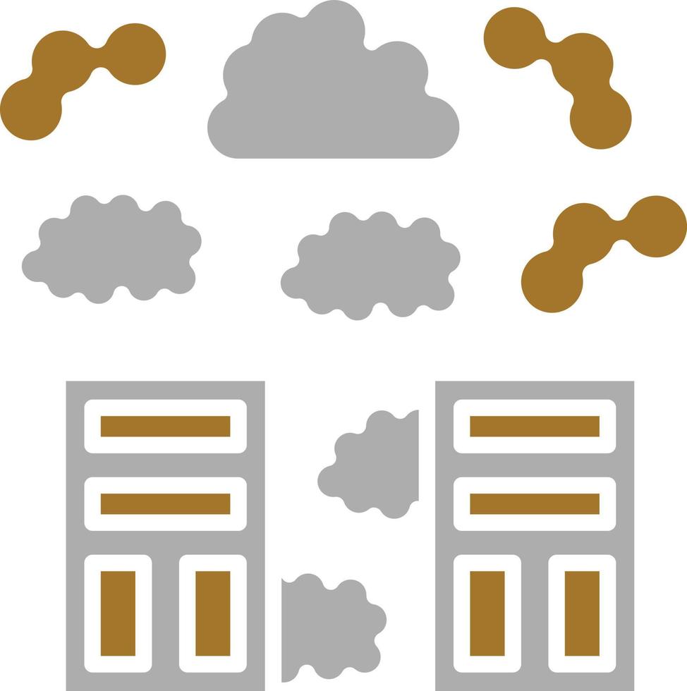Smog Icon Style vector