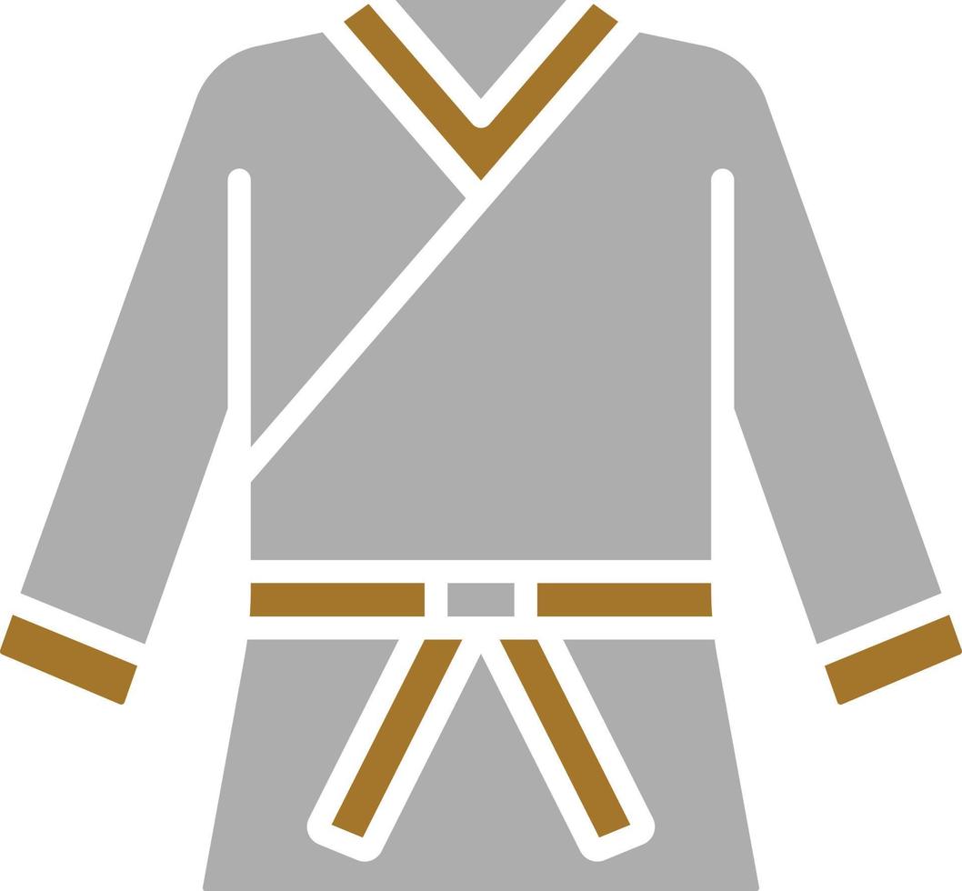 Martial Arts Icon Style vector