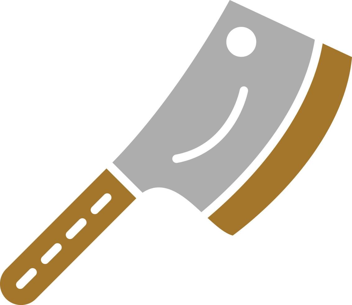 Cleaver Icon Style vector