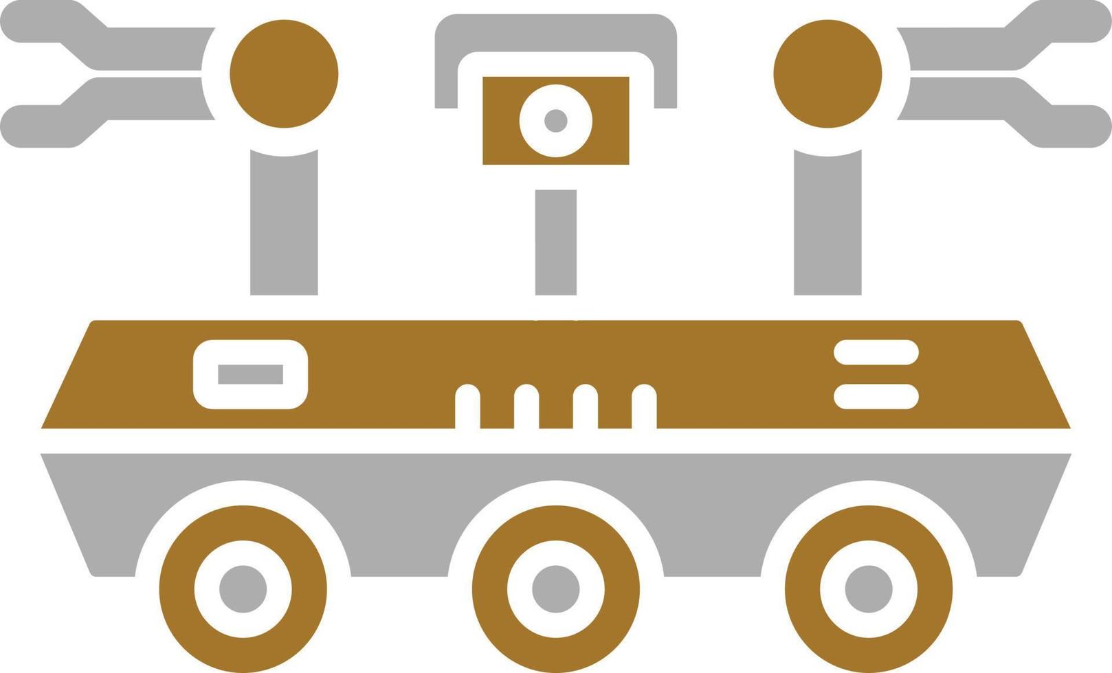 Space Robot Icon Style vector