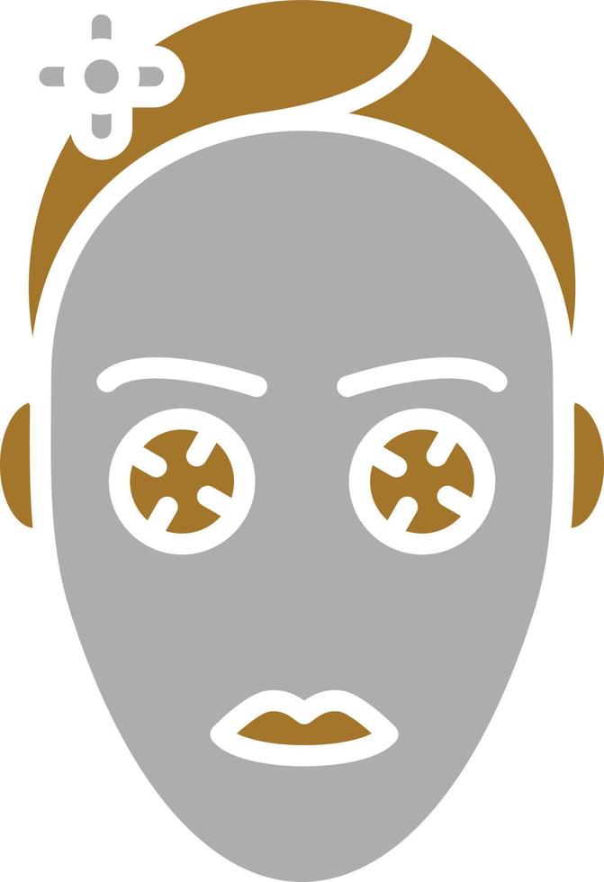 Face Mask Icon Style vector