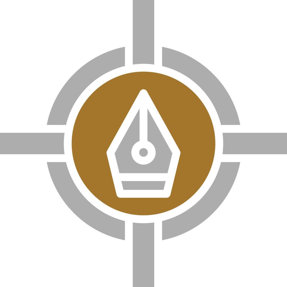 Target Icon Style vector