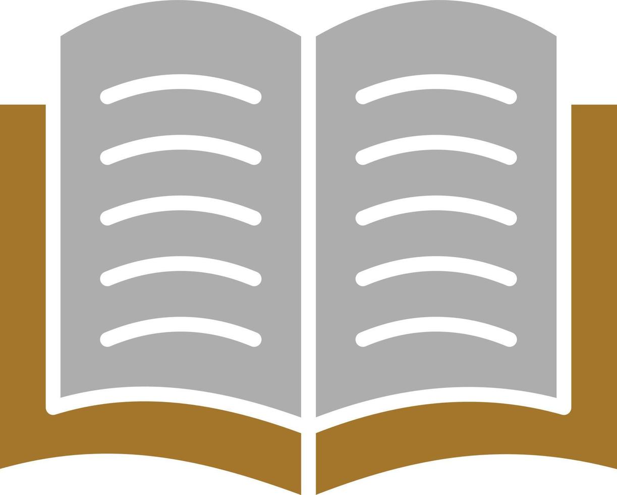 Open Book Icon Style vector