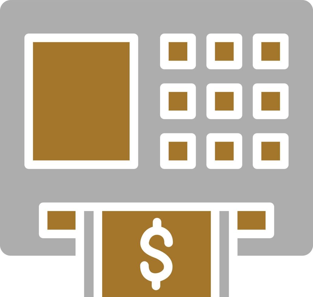 Atm Icon Style vector