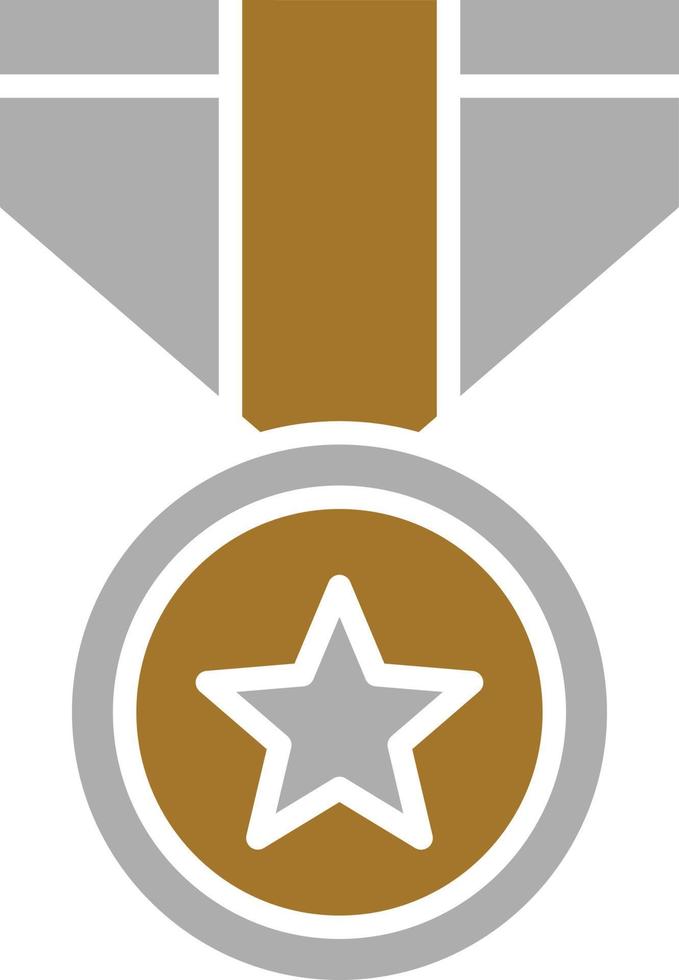 Army Medal Icon Style vector