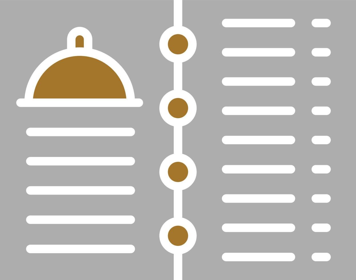 Menu Card Icon Style vector
