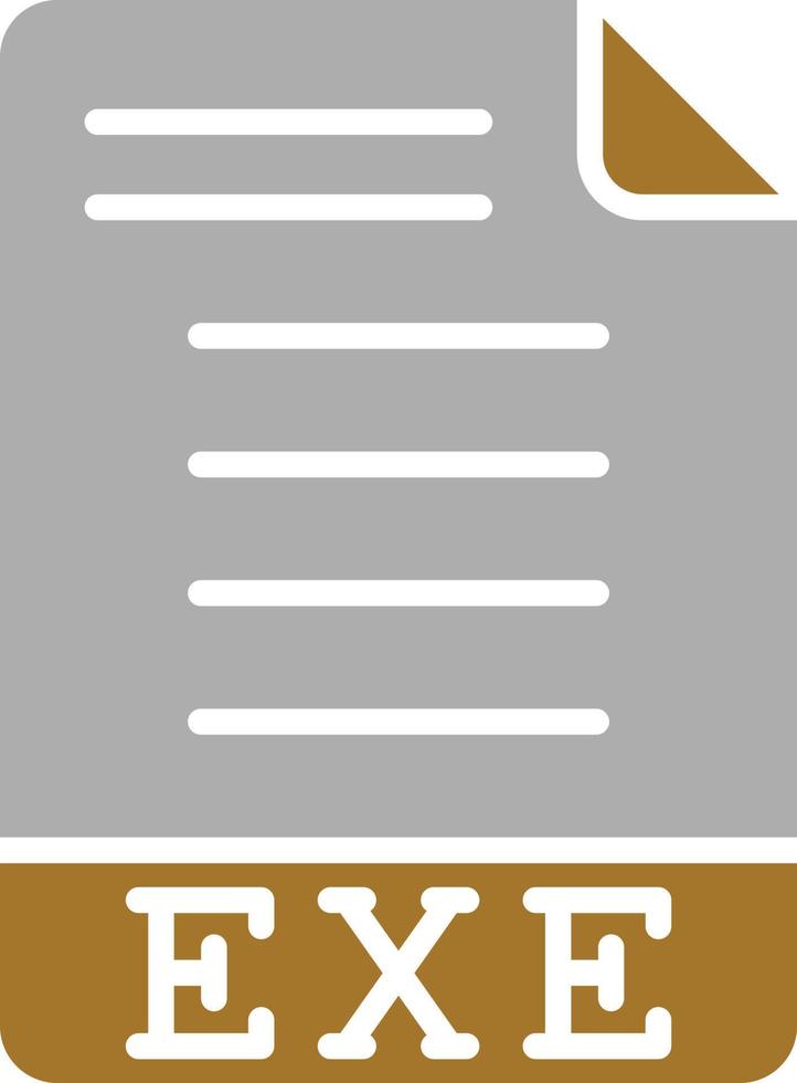 EXE Icon Style vector