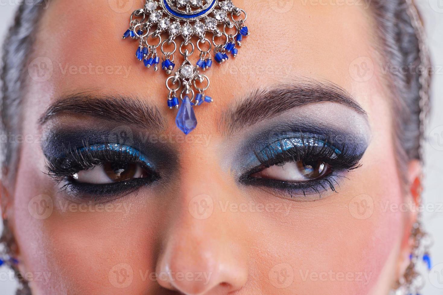 Beautiful Woman Luxury Makeup photo