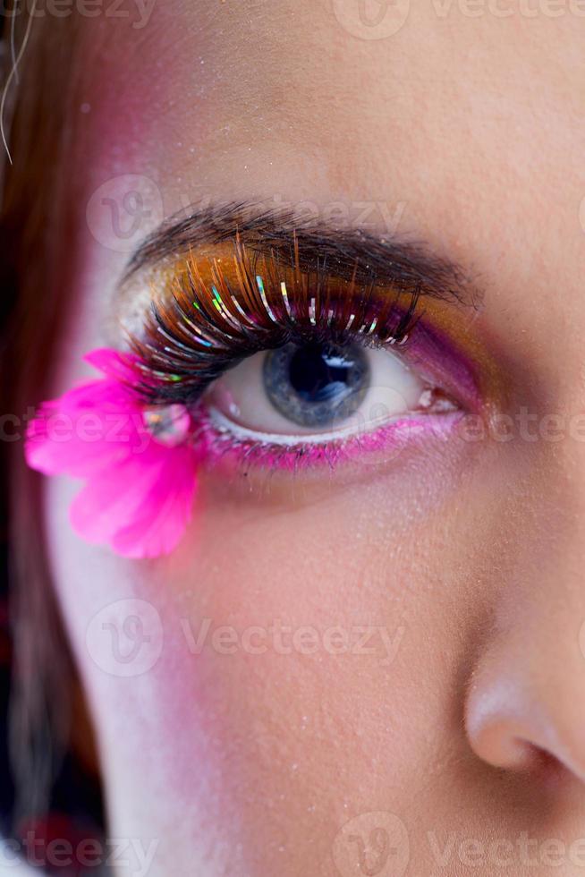 Beautiful Woman Luxury Makeup photo