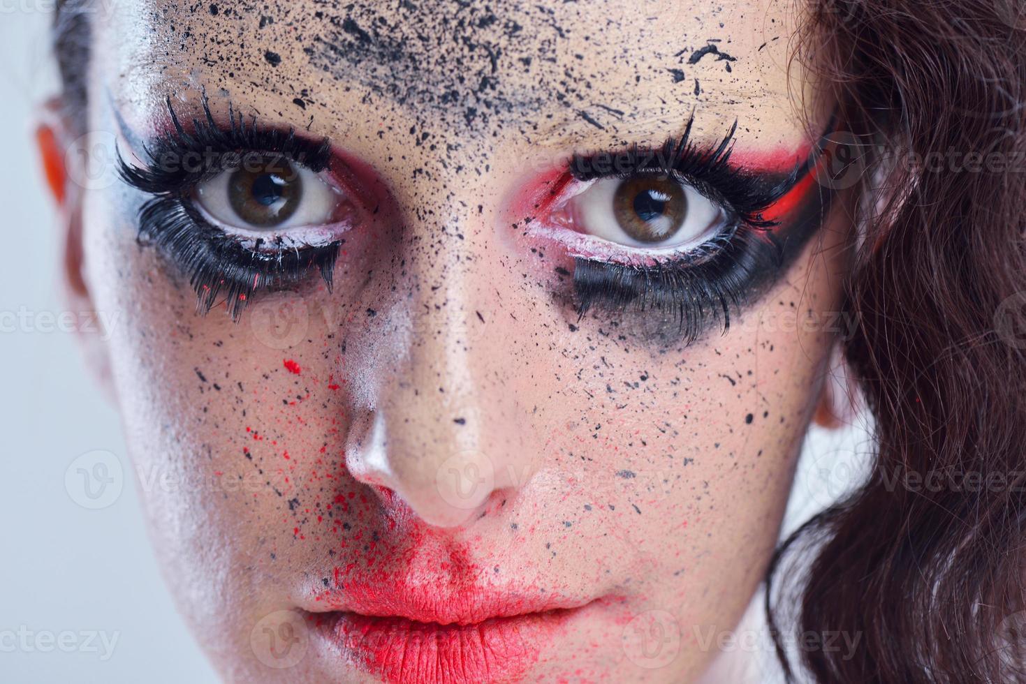 Beautiful Woman with  Luxury Makeup photo