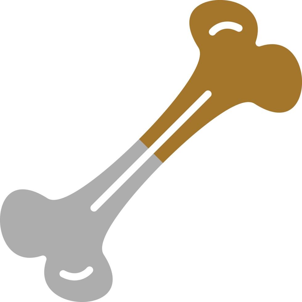 Bone Icon Style vector