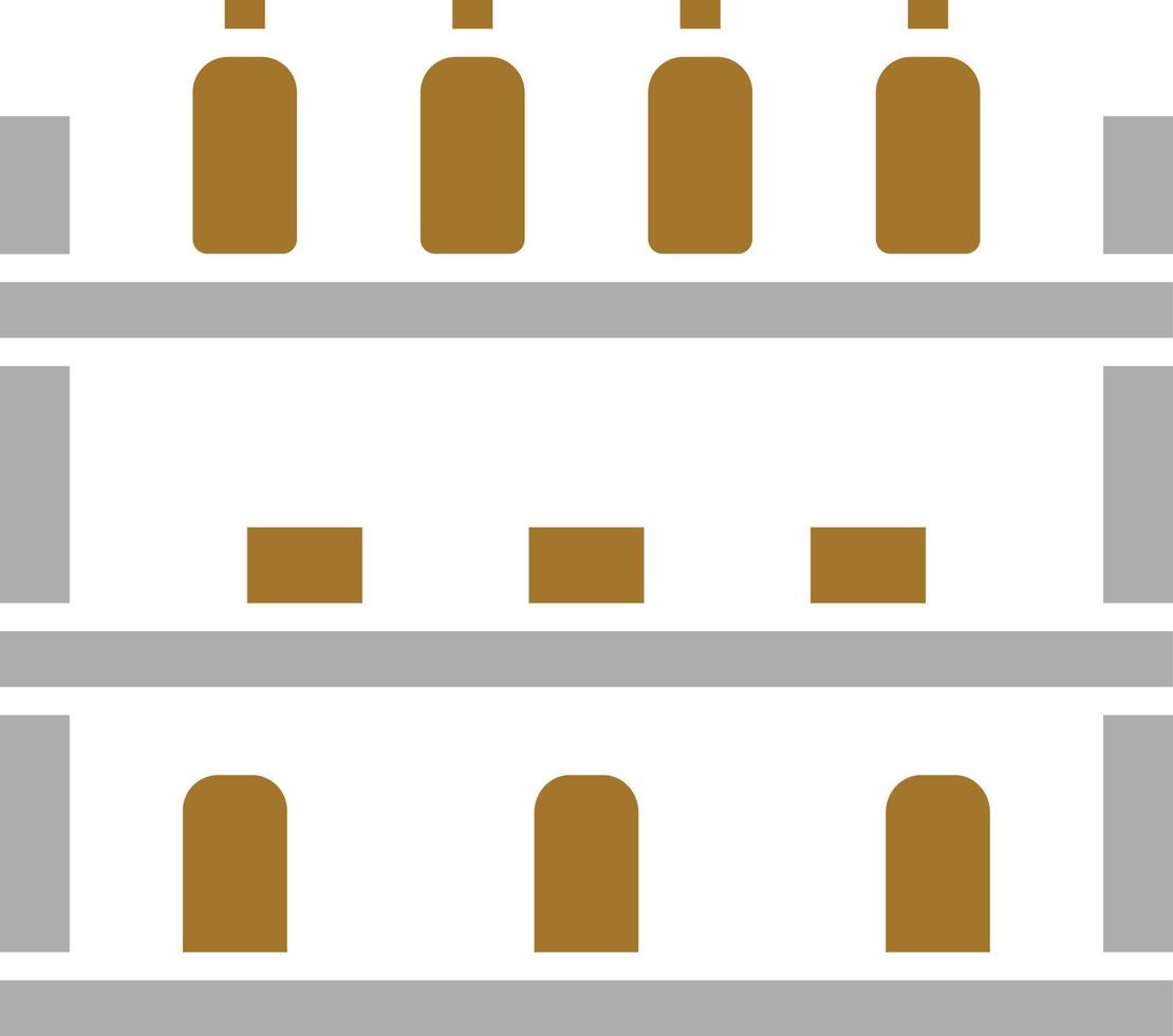 Shelves Icon Style vector