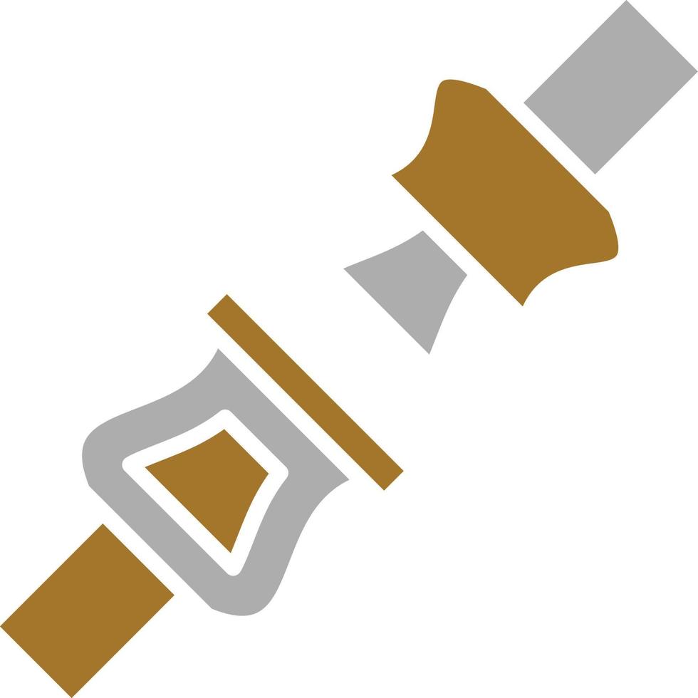 Safety Belt Icon Style vector