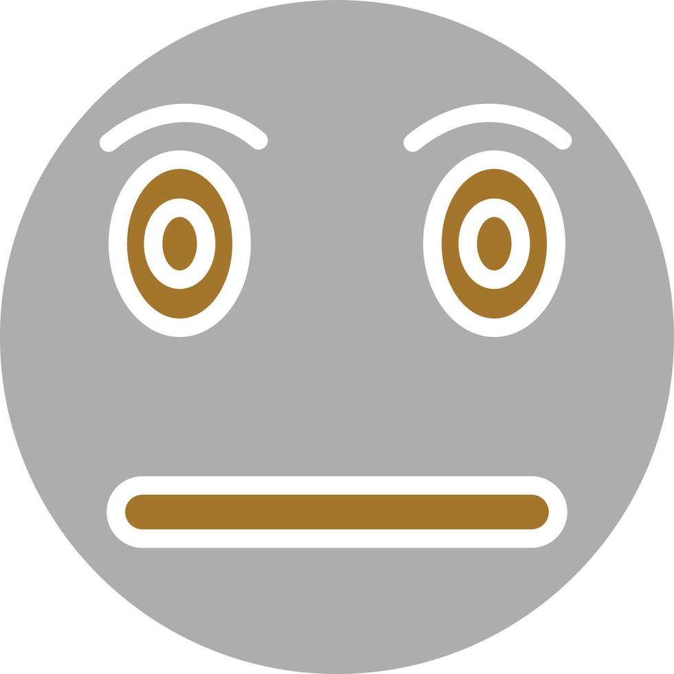 Suspicious Icon Style vector