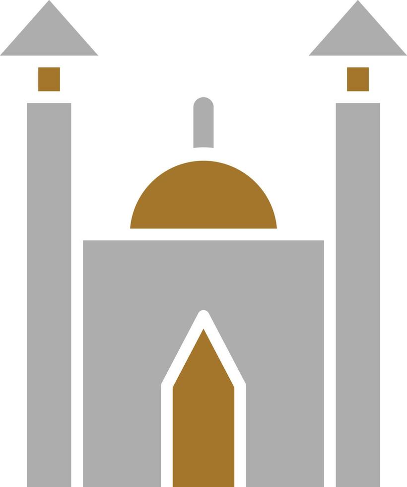 Mosque Icon Style vector