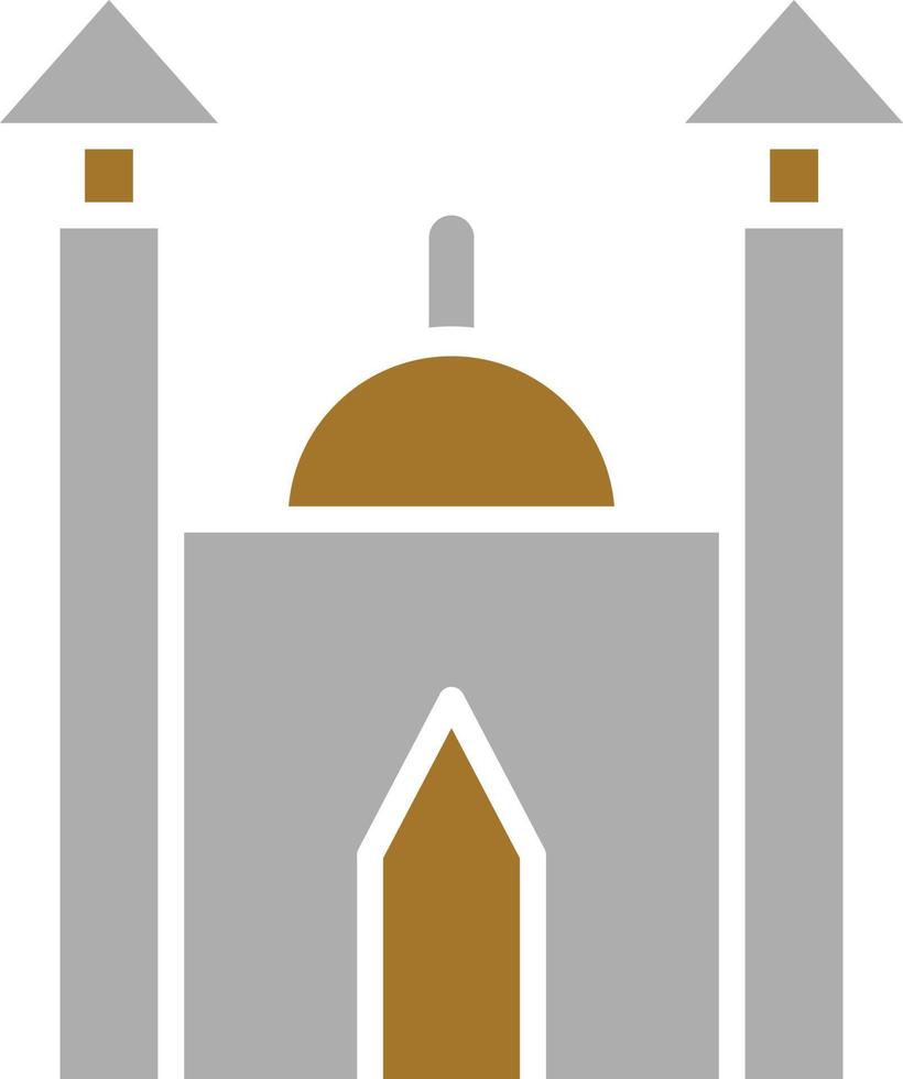 Mosque Icon Style vector