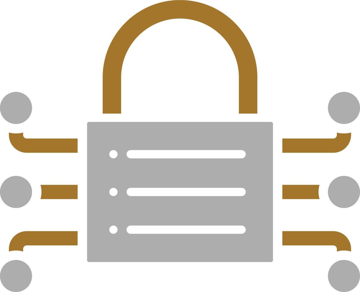 Data Encryption Icon Style vector