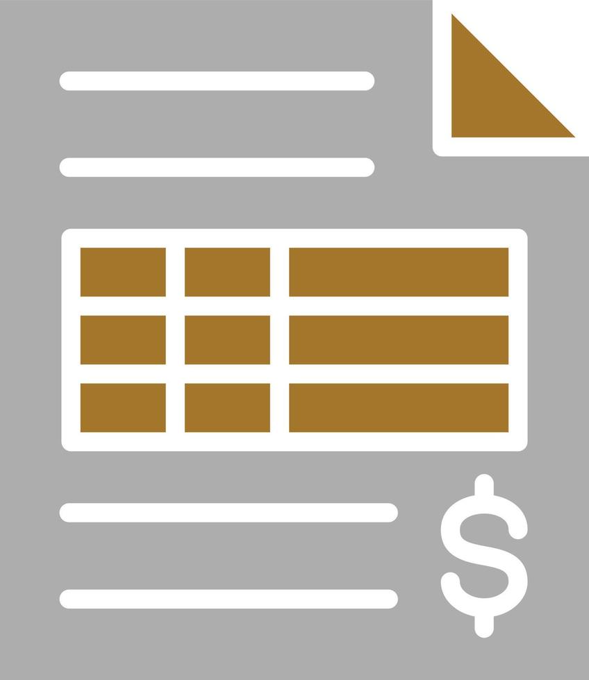 Invoice Icon Style vector